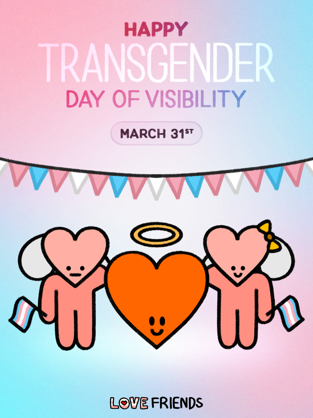 Happy Transgender Day of Visibility 2026